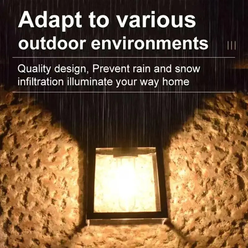 Illuminate Your Outdoors: Waterproof Solar LED Street Light for Garden, Pathway & Wall Decoration