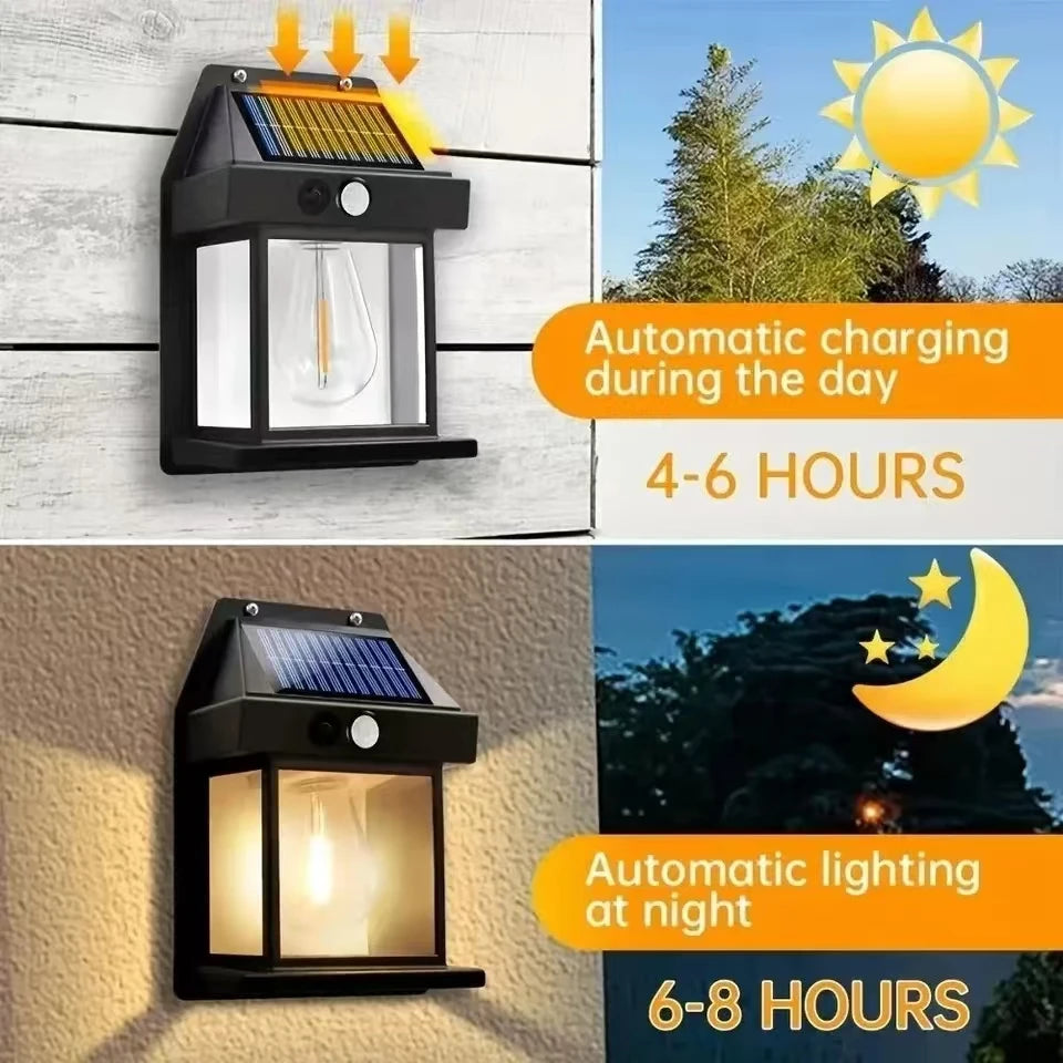 Illuminate Your Outdoors: Waterproof Solar LED Street Light for Garden, Pathway & Wall Decoration